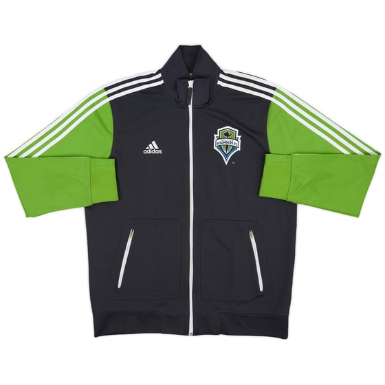 2012-13 Seattle Sounders adidas Track Jacket - 8/10 - (XL)