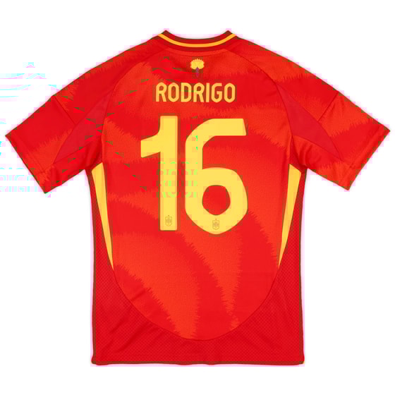 2024-25 Spain Home Shirt Rodrigo #16 (KIDS)