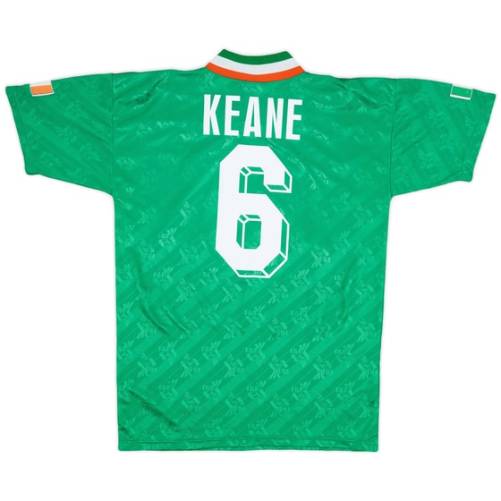 1994 Ireland Home Shirt Keane #6 - 8/10 - (S)