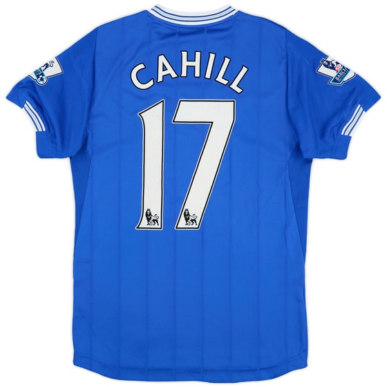 2009-10 Everton Home Shirt Cahill #17 - 7/10 - (XL.Boys)