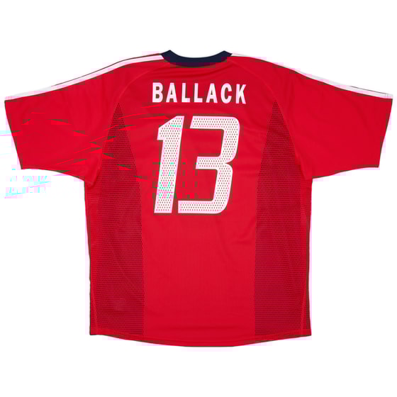 2002-03 Bayern Munich Player Issue CL Shirt Ballack #13 - 7/10 - (L)