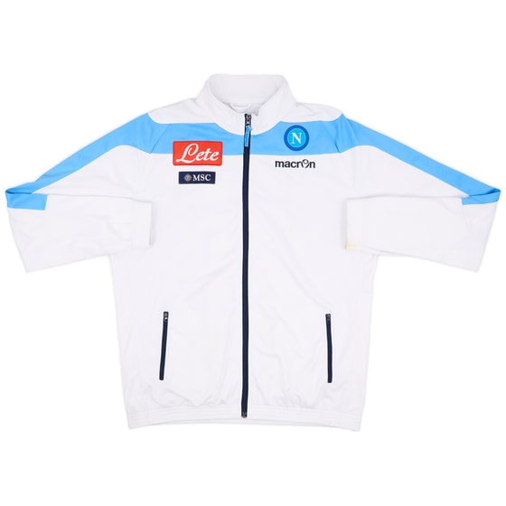 2014-15 Napoli Macron Track Jacket - 7/10 - (3XL)