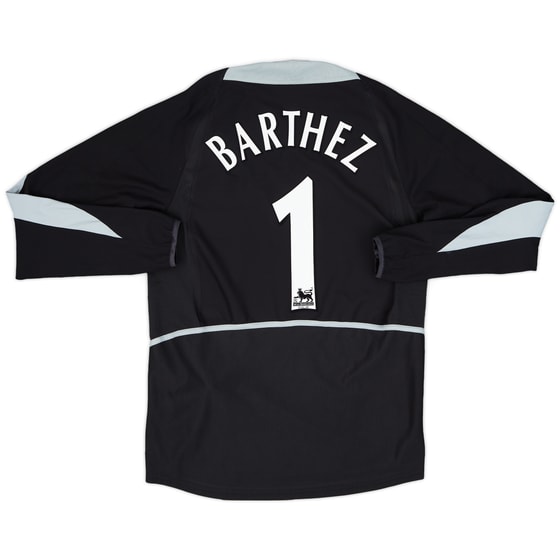 2002-04 Manchester United GK Shirt Barthez #1 - 8/10 - (L)