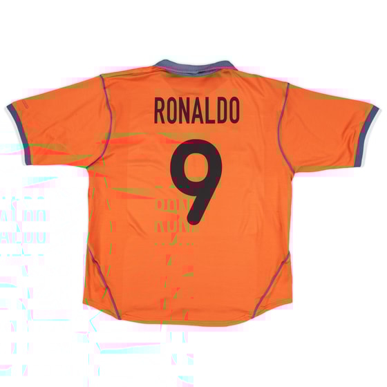 2000-01 Inter Milan Third Shirt Ronaldo #9 - 6/10 - (L)