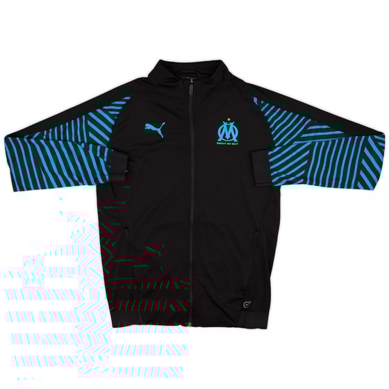 2018-19 Olympique Marseille Puma Track Jacket - 9/10 - (M)