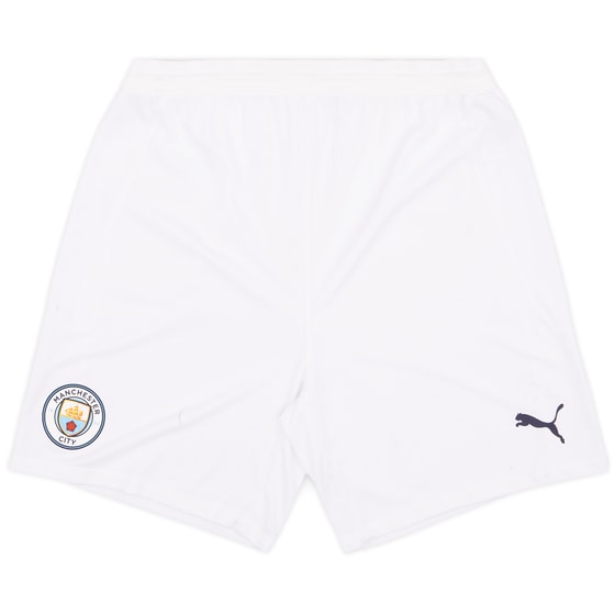 2020-21 Manchester City Player Issue Home Shorts - 5/10
