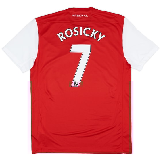 2011-12 Arsenal Home Shirt Rosicky #7