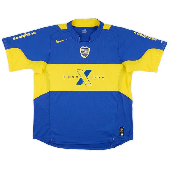 2005 Boca Juniors Home Shirt - 8/10 - (XL)