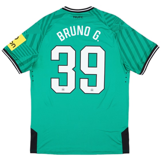 2023-24 Newcastle Authentic Away Shirt Bruno G. #39