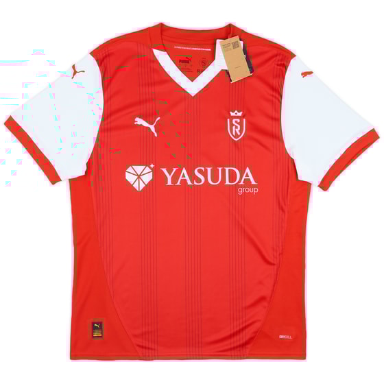 2024-25 Stade Reims Home Shirt