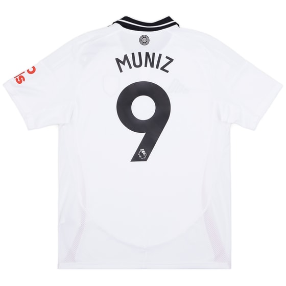 2024-25 Fulham Home Shirt Muniz #9