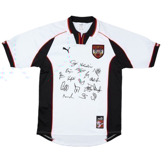 1998 Austria 'Signed' Home Shirt - 9/10 - (M)