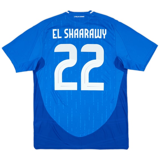 2024-25 Italy Authentic Home Shirt El Shaarawy #22
