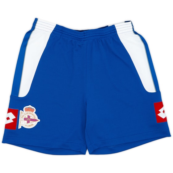 2012-13 Deportivo Home Shorts (164cm)