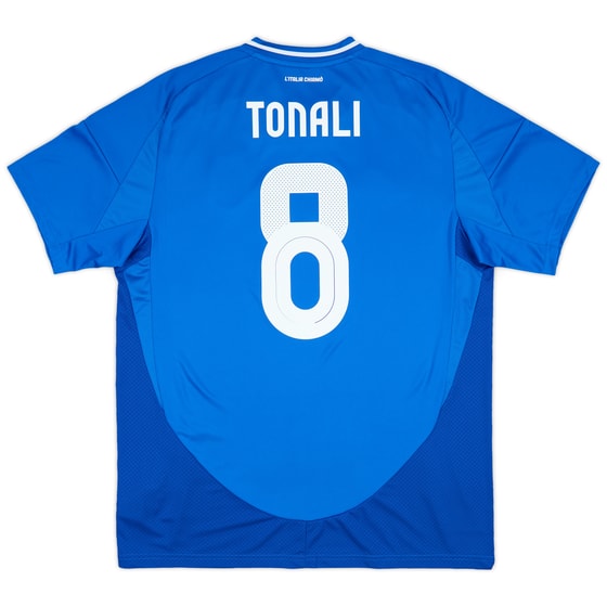2024-25 Italy Home Shirt Tonali #8
