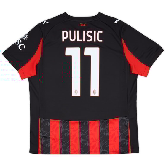 2025-26 AC Milan Home Shirt Pulisic #11