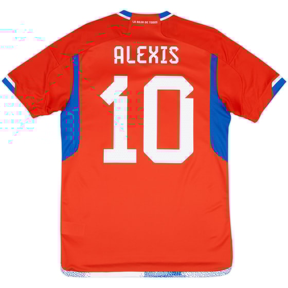 2022-23 Chile Home Shirt Alexis #10