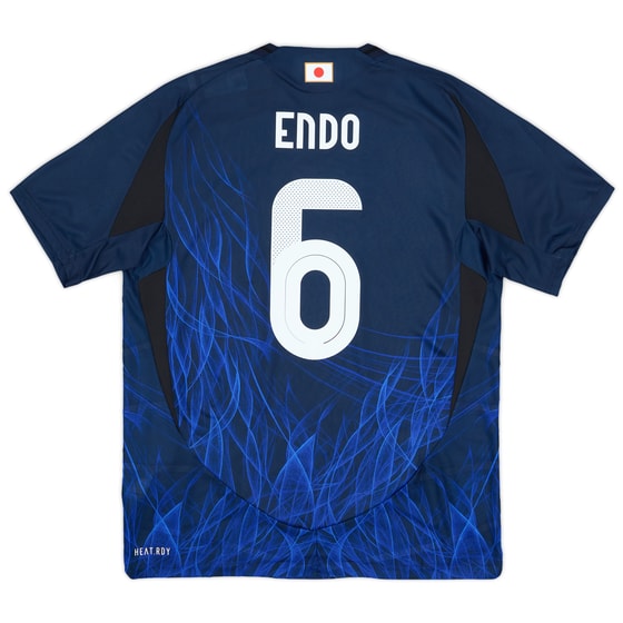 2024-25 Japan Authentic Home Shirt Endo #6
