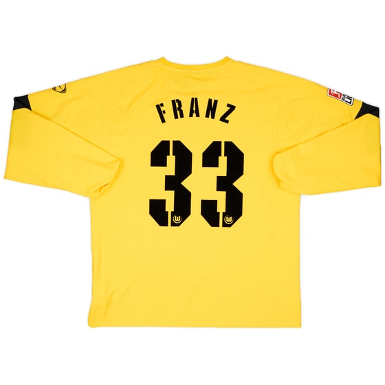 2004-05 Wolfsburg Match Issue Third L/S Shirt Franz #33