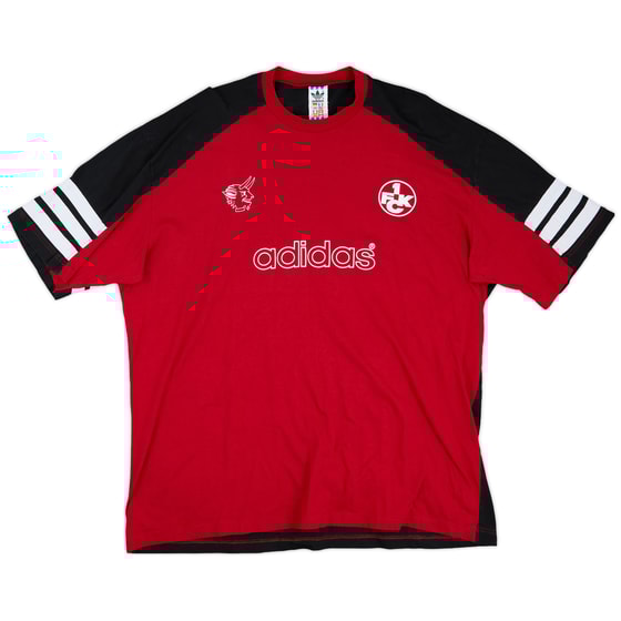 1996-97 Kaiserslautern adidas Training Shirt - 9/10 - (L)