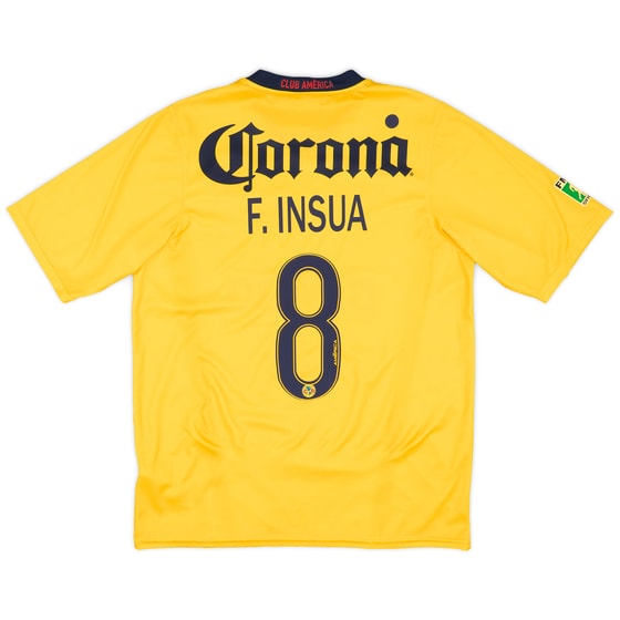 2008-09 Club America Home Shirt F. Insua #8 - 7/10 - (M)