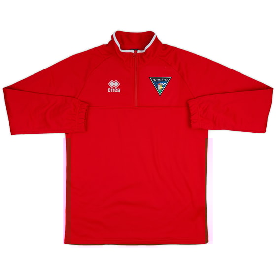 2023-24 Dunfermline Errea 1/4 Zip Sweat Top