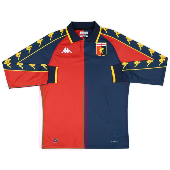 1999-00 Genoa Kappa Reissue Home L/S Shirt