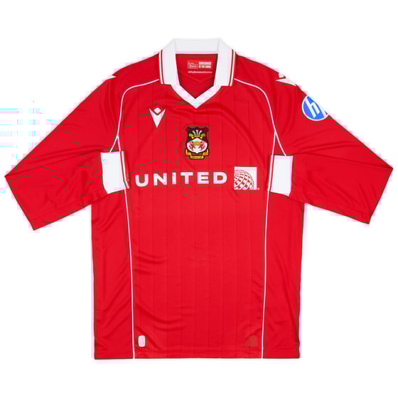 2025-26 Wrexham Home L/S Shirt