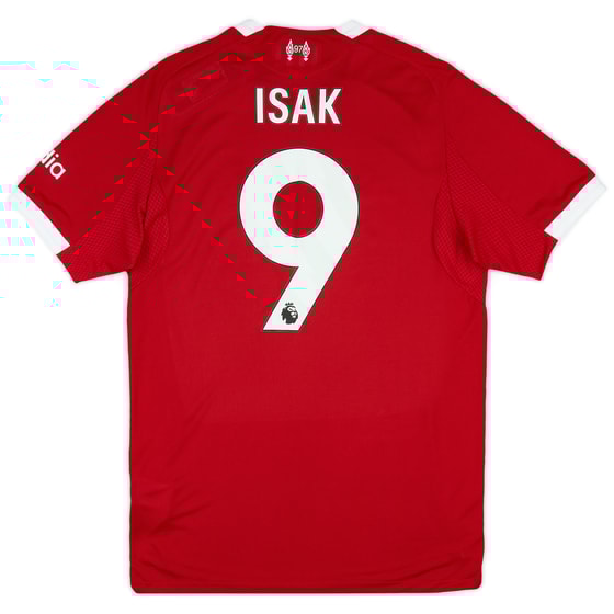 2025-26 Liverpool Authentic Home Shirt Isak #9