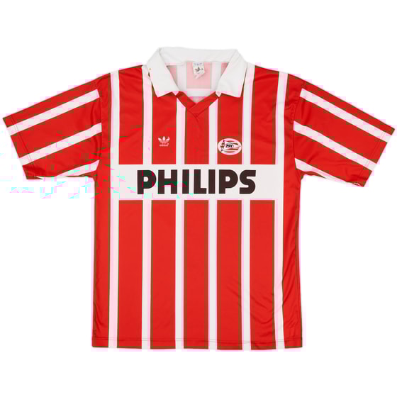 1990-92 PSV Home Shirt #9 (Romario) - 8/10 - (XL)