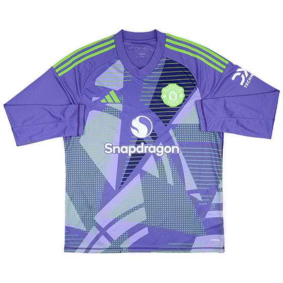 2024-25 Manchester United GK Home Shirt - As New - (XL)