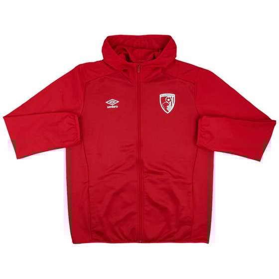 2018-19 Bournemouth Umbro Hooded Track Jacket - 8/10 - (XL)