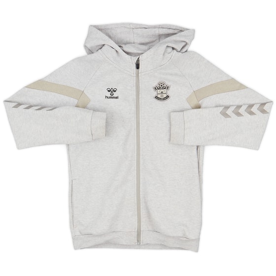 2021-22 Southampton Hummel Hooded Sweat Top - 9/10 - (L.Boys)