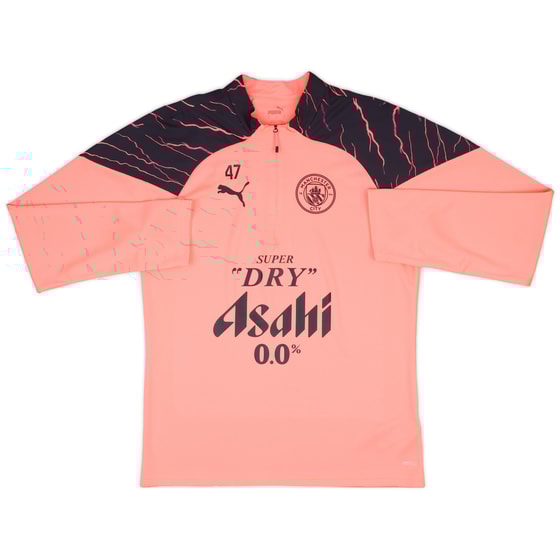 2023-24 Manchester City Player Issue 1/4 Zip Training Top #47 (Foden) - As New - (S)