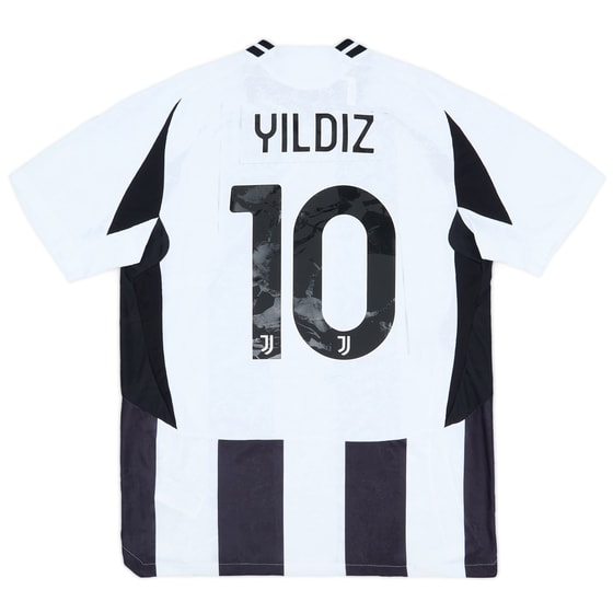 2024-25 Juventus Authentic Home Shirt Yildiz #10