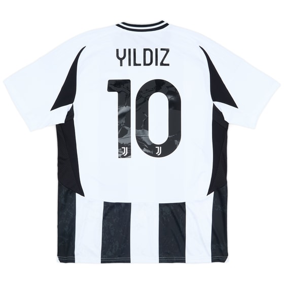 2024-25 Juventus Home Shirt Yildiz #10
