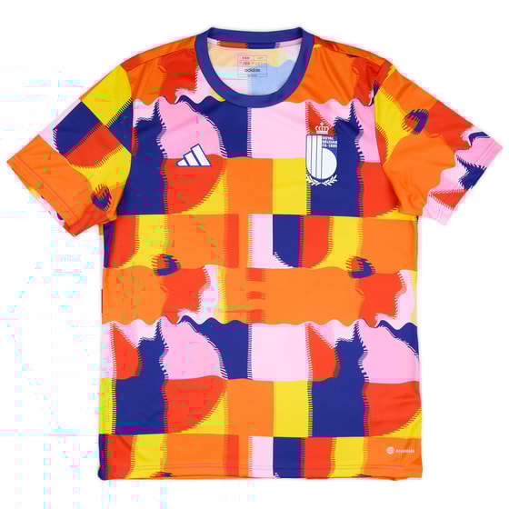 2022-23 Belgium adidas Pre-Match Shirt