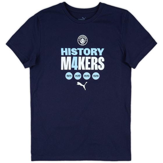 2024-25 Manchester City Puma Winners Tee (L.Kids)