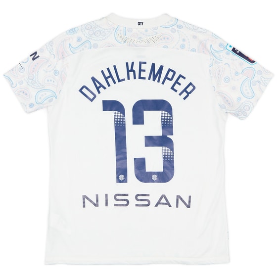 2020-21 Manchester City Women's Match Issue Third Shirt Dahlkemper #13 - As New - (L)