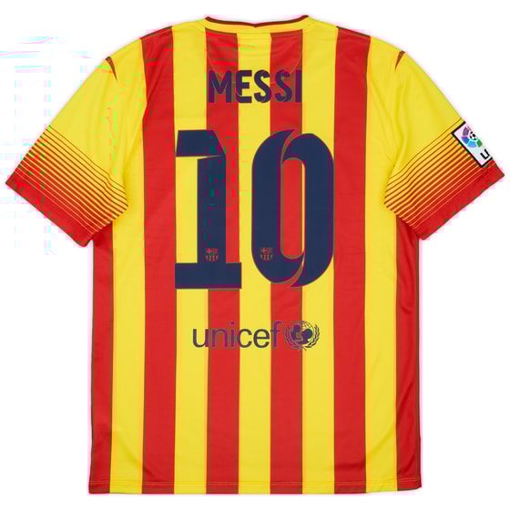 2013-15 Barcelona Away Shirt Messi #10