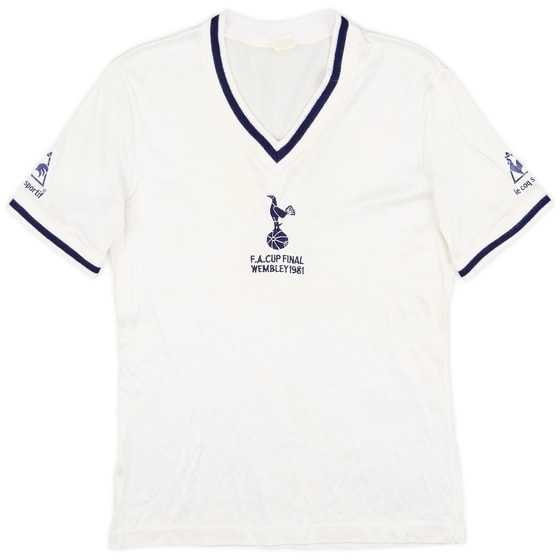 1980-82 Tottenham 'FA Cup Final' Home Shirt - 8/10 - (S)