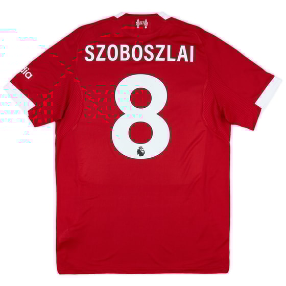 2025-26 Liverpool Authentic Home Shirt Szoboszlai #8