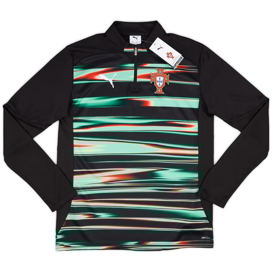 2025-26 Portugal Puma 1/4 Zip Pre-Match Top (KIDS)