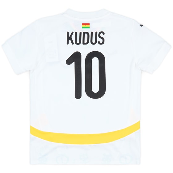 2024-25 Ghana Home Shirt Kudus #10 (KIDS)