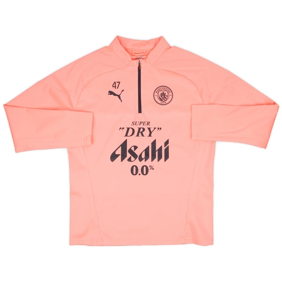 2023-24 Manchester City Player Issue 1/4 Zip Rain Top #47 (Foden) - 9/10 - (M)