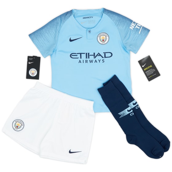 2018-19 Manchester City Home Full Kit (3-4 Years)