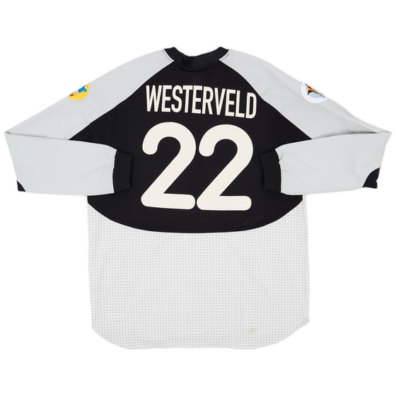 2000 Netherlands Match Issue European Championship GK Shirt Westerveld #22