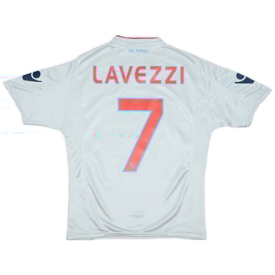 2009-10 Napoli Away Shirt Lavezzi #7 - 9/10 - (XS)