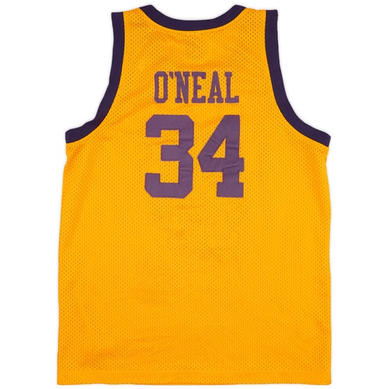 1957-58 Minnesota Lakers O'Neal #34 Nike Rewind Swingman Jersey - 6/10 - (L.Boys)
