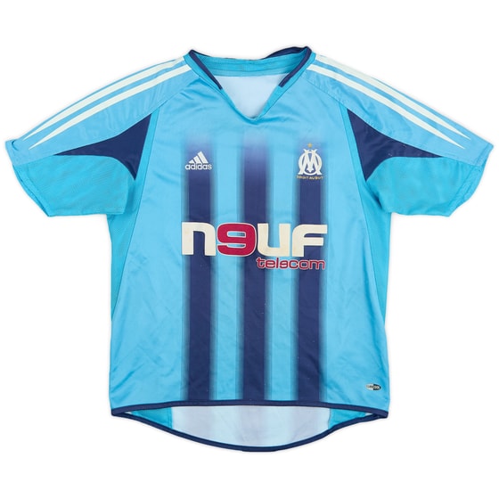 2004-05 Olympique Marseille Away Shirt Quentin - 5/10 - (S.Boys)